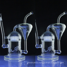 Clear Recycler Oil Rigs for Smoking with Sprinkler Perc (ES-GB-026)